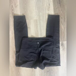 Lululemon Athletica Black Wunder Under Leggings